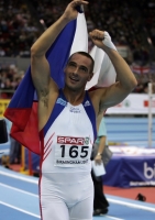 Roman Sebrle. European Indoor Champion 2007 (Birmingham) at heptathlon