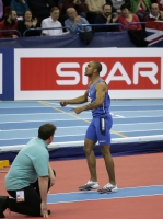 Andrew Howe. European Indoor Champion 2007 (Birmingham) at long jump