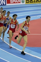 Juan Carlos Higuero. European Indoor Champion 2007 (Birmingham) at 1500m