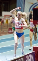Olesya Chumakova. Winner European Indoor Cup 2008