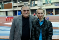 Valentin Mikhaylovich Maslakov. With Yuliya Guschina