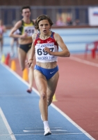 Yelena Zadorozhnaya Russian Indoor Champion 2010 at 3000m