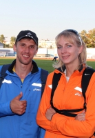 Aleksey Dmitrik. With Svetlana Shkolina