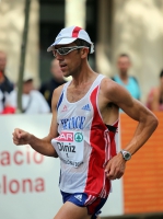 Yohann Diniz. European Championships 2010 (Barselona). Walk 50km
