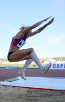 Tatyana Chernova. Bronze medallist at Russian Championships 2010 at long jump