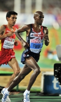 Mo Farah. 5000 m and 10000 m Reigning European Champion, Barcelona 2010