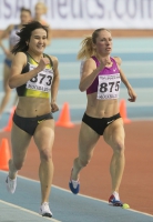 Yelena Arzhakova. Bronze medallist at Russian indoor Championships 2011 at 800m