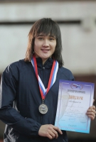 Yelena Arzhakova. Silver medallist at Russian indoor Championships 2011 at 1500m