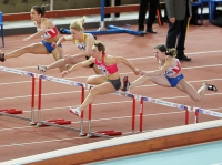 Aleksandra Antonova. Silver medallist at Russian indoor Championships 2011 at 60mh