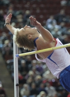 Andrey Silnov. Bronze medallist at Russian Indoor Championships 2011
