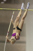 Yuliya Golubchikova. Silver medallist at Russian indoor Championships