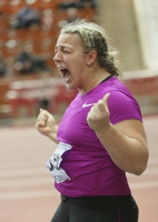 Anna Avdeyeva. Russian indoor champion 2011