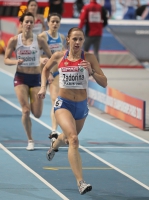 Kseniya Zadorina. Bronze medallist at European indoor Championships 2011 in 400m 
