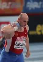 Maksim Sidorov. Bronze medallist at European Indoor Championships 2011 (Paris)