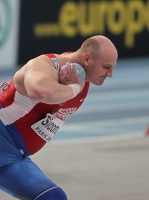 Maksim Sidorov. Bronze medallist at European Indoor Championships 2011 (Paris)