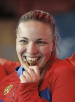 Anna Avdeyeva. European Indoor Champion 2011 (Paris)