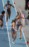Kseniya Zadorina. European indoor Champion 2011 in 4x400m 
