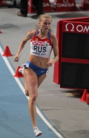 Kseniya Vdovina. European Indoor Champion 2011 (Paris) at 4x400m