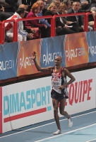 Mo Farah. European Indoor Champion 2011 (Paris) at 3000m