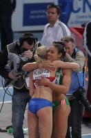 Naide Gomes. Silver medallist at European Indoor Championships 2011 (Paris)