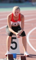 Kseniya Vdovina. Bronze medallist at Russian Championships 2011 at 400m
