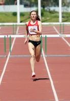 Yelena Churakova. Silver medallist at Russian Cup 2011 at 400h
