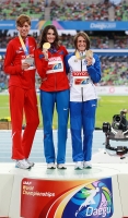 Blanka Vlasic. Silver medallist at World Championships 2011 (Daegu) 
