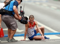 Sergey Bakulin. World Championships 2011 (Daegu) at walk 50km