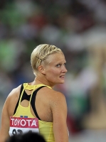 Carolina Kluft. 5-th place at World Championships 2011 (Daegu) at long jump