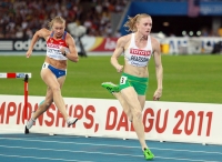 Tatyana Dektyaryeva. 5th place at World Championships 2011 (Daegu) at 100m 