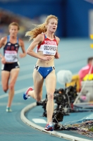 Yelizaveta Grechishnikova. World Championships 2011 (Daegu). Final at 5000m