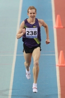 Russian Indoor Championships 2012. Champion at 3000m. Yegor Nikolayev