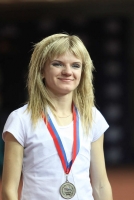 Russian Indoor Championships 2012. Silver at 3000m is Kristina Khaleyeva