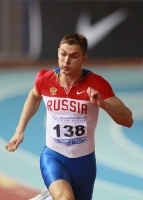 Russian Indoor Championships 2012. Winneer at 60m. Aleksandr Brednyev
