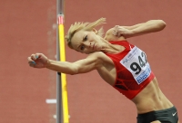 Russian Indoor Championships 2012. Silver medallist is Svetlana Shkolina