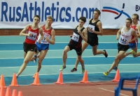 Russian Indoor Championships 2012. Final at 800m