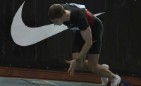 Russian Indoor Championships 2012. Final at 200m. Roman Smirnov