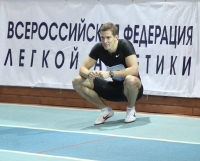 Russian Indoor Championships 2012. Winner at 200m. Roman Smirnov
