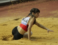 Russian Indoor Championships 2012. Bronze medallist is Yekaterina Koneva