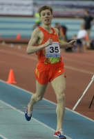 Russian Indoor Championships 2012. Final at 1500m. Artyem Syemushkin