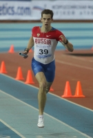 Russian Indoor Championships 2012. Final at 4x200m