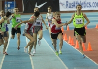 Russian Indoor Championships 2012. Final at 4x800m