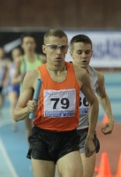 Russian Indoor Championships 2012. Final at 4x800m. Vyacheslav Sokolov