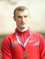 Maksim Aleksandrenko. Bronze medallist at Russian Indoor Championships 2012 at 400m