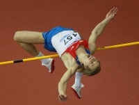 Andrey Silnov. Silver medallist at Russian Indoor Championships 2012