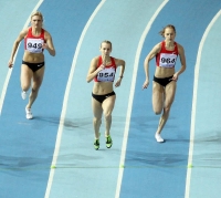 Kseniya Ustalova. Bronze medallist at Russian Indoor Championships 2012 at 400m