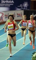 Yelena Arzhakova. Winner at Russian Winter 2012 at 1000m