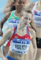 Yuliya Vasilyeva. World Indoor Championships 2012 (Istanbul). Heat at 3000m