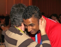 Lyukman Adams. Bronze at World Indoor Championships 2012 (Istanbul)