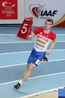 Maksim Aleksandrenko. World Indoor Championships 2012 (Istanbul)